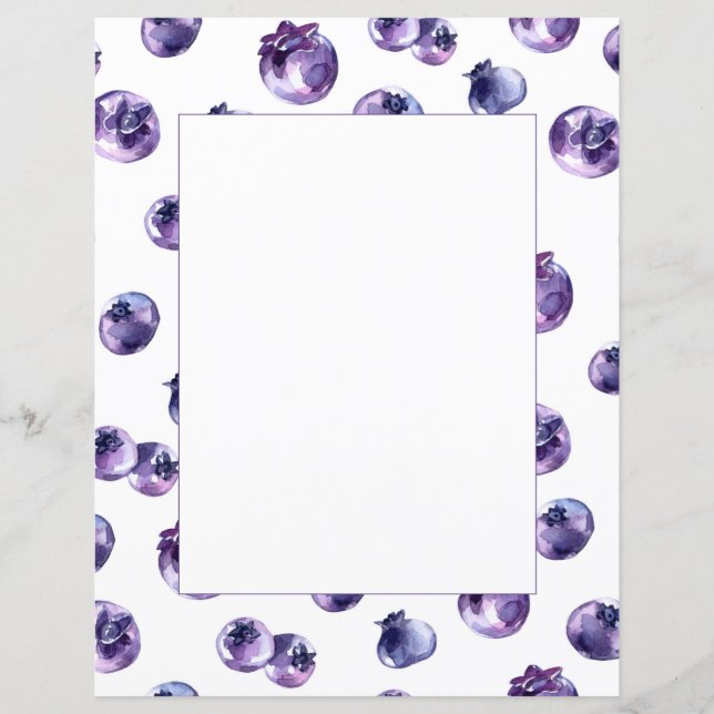 Lámina Papel de croma de agua azul (Anverso)