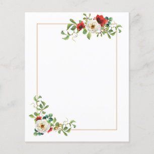 Lámina Papel de cuadernilla de otoño