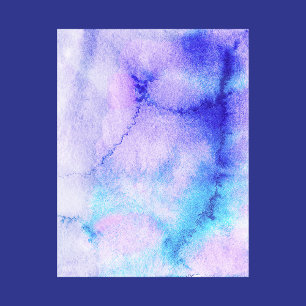 Lámina Papel de cuadernillo abstrato púrpura y azul