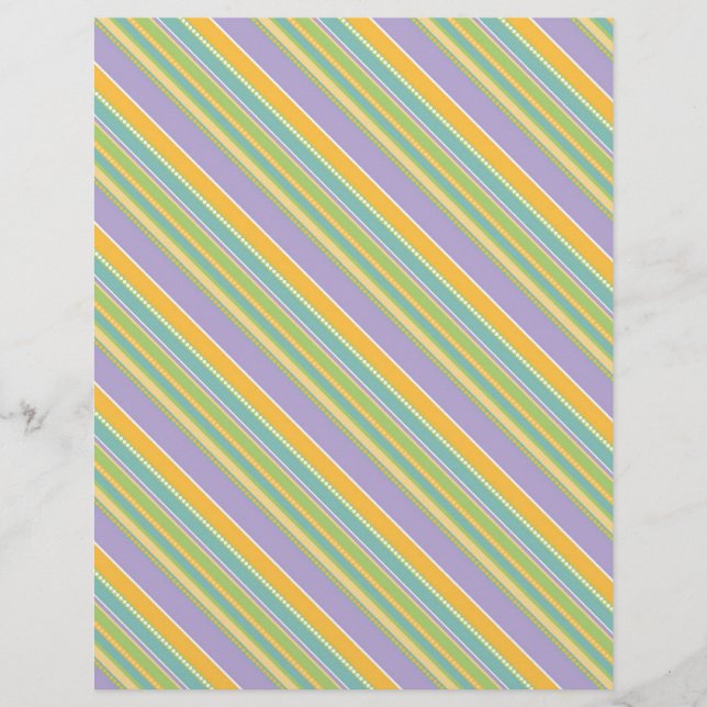 Lámina Papel de cuadernillo B para conejito (Anverso)