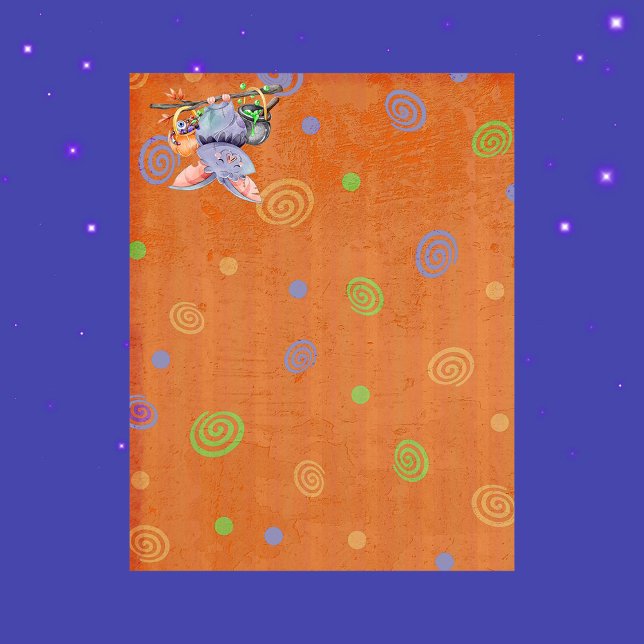 Lámina Papel de cuadernillo de barro de Halloween (Subido por el creador)