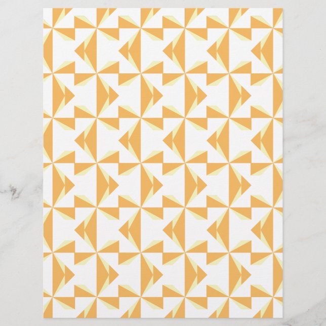 Lámina Papel de cuadernillo de calabaza (Anverso)