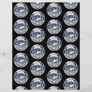 Lámina Papel de cuadernillo de diamantes