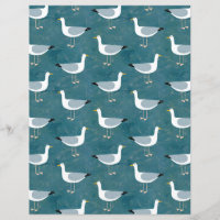 Papel de cuadernillo de doble cara de gaviota
