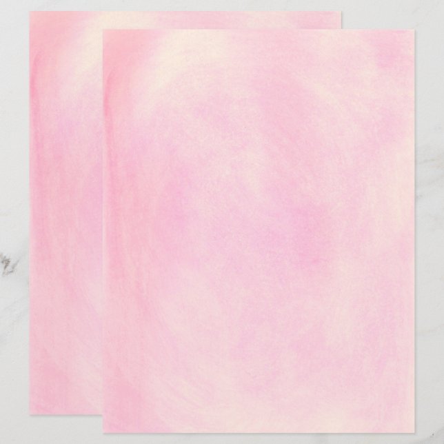 Lámina Papel de cuadernillo de fondo para pestañas rosada (Anverso / Reverso)