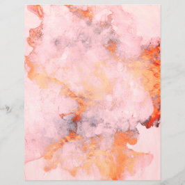 Lámina Papel de cuadernillo de granito de cobre rosado y 