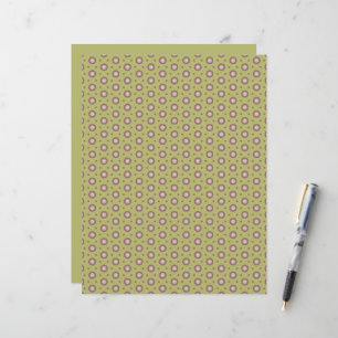 Lámina Papel de cuadernillo de hexagonal neutra calentado