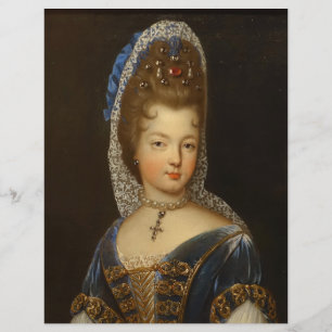 Lámina Papel de cuadernillo de La Dsse. de Bourbon