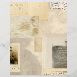 Lámina Papel de cuadernillo de libro de revistas de moda 