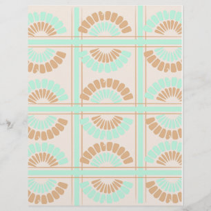 Lámina Papel de cuadernillo de patrón de color de 3: