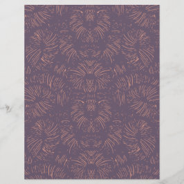 Lámina Papel de cuadernillo de patrón de rociado,