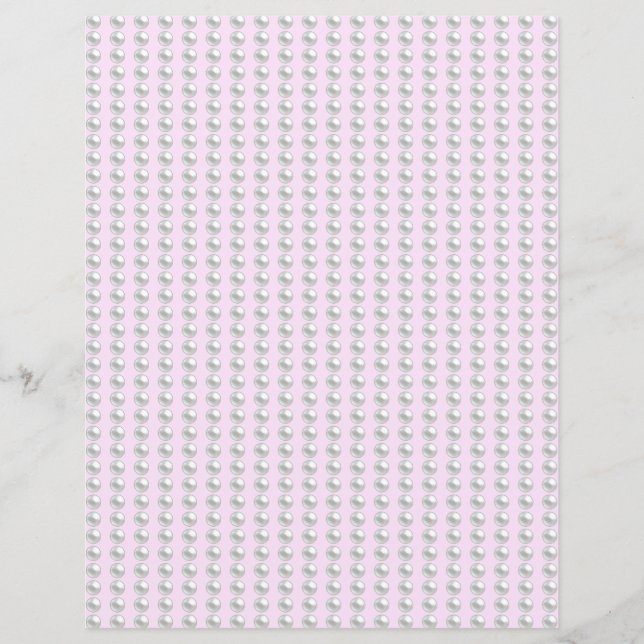 Lámina Papel de cuadernillo de perlas (Anverso)