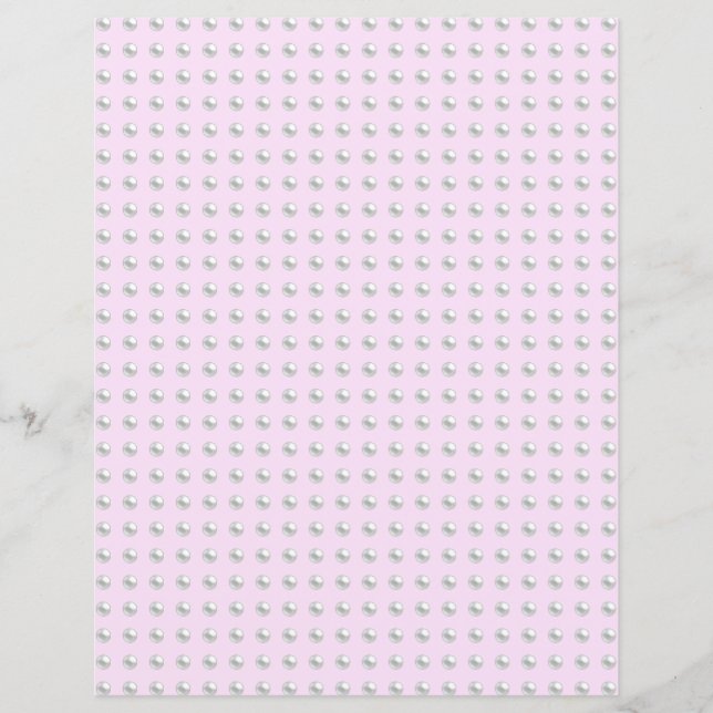Lámina Papel de cuadernillo de perlas (Anverso)