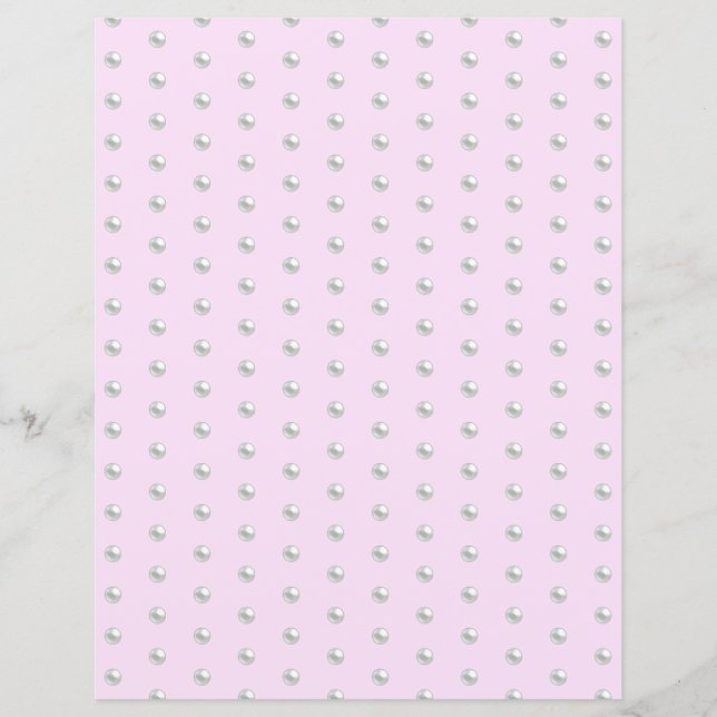 Lámina Papel de cuadernillo de perlas (Anverso)