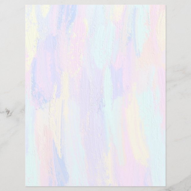 Lámina Papel de cuadernillo de pintura de pasteles (Anverso)