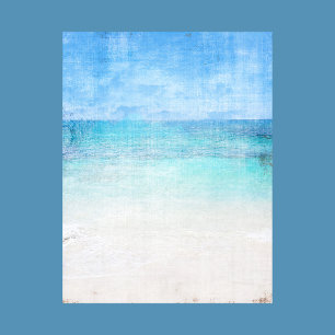Lámina Papel de cuadernillo de playa