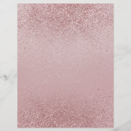 Lámina Papel de cuadernillo de Purpurina de brillo rosado