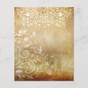 Lámina Papel de cuadernillo de vintage Swirl & Flourier