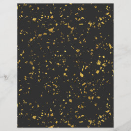 Lámina Papel de cuadernillo dorado