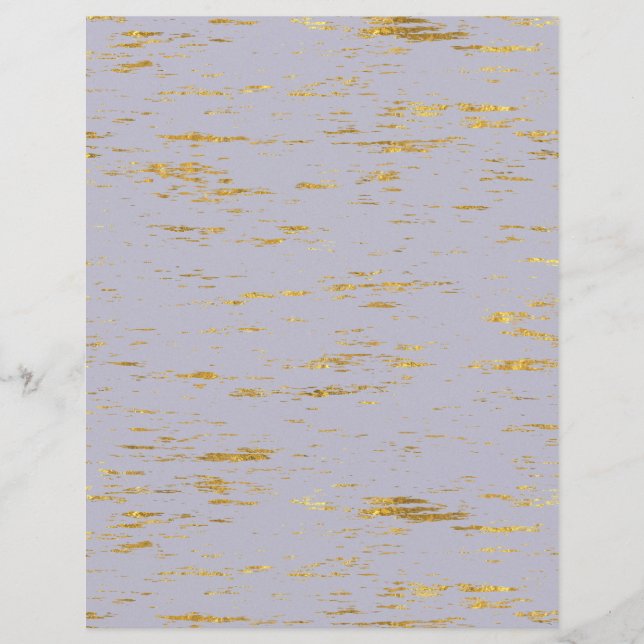 Lámina Papel de cuadernillo dorado (Anverso)