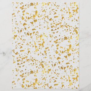 Lámina Papel de cuadernillo dorado