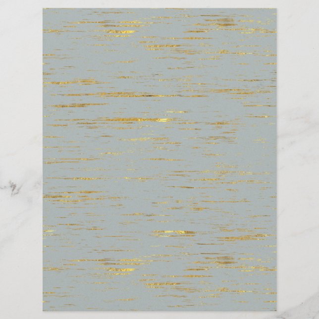 Lámina Papel de cuadernillo dorado (Anverso)