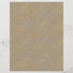 Lámina Papel de cuadernillo dorado