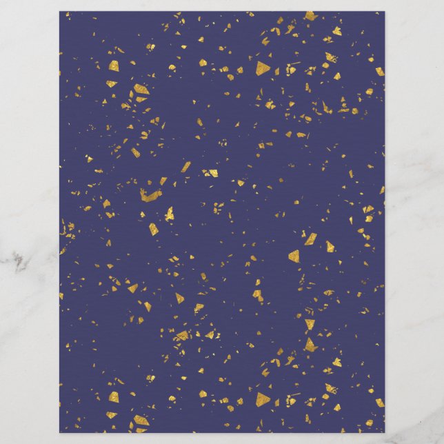 Lámina Papel de cuadernillo dorado (Anverso)