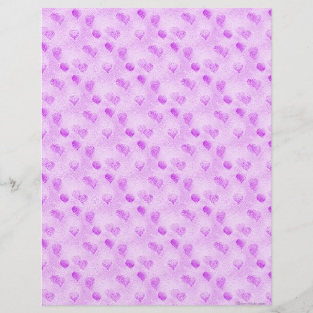 Lámina Papel de cuadernillo morado (Anverso)