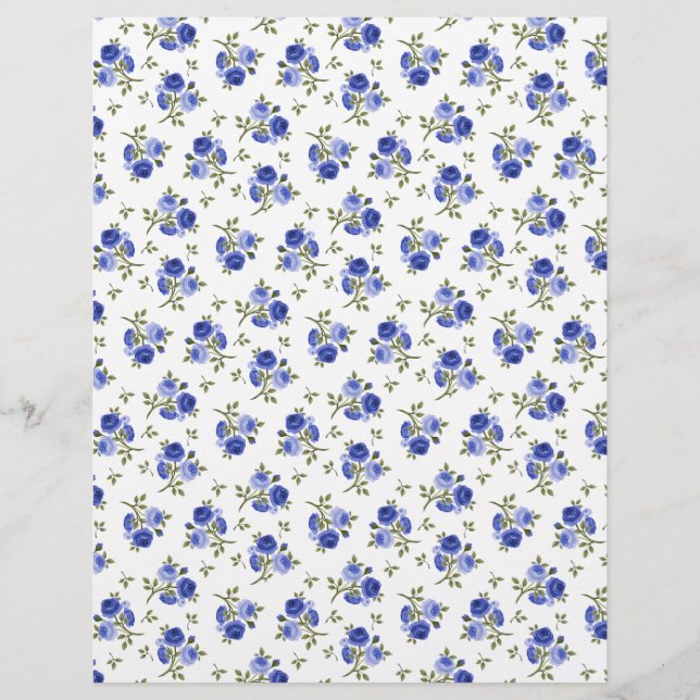 Lámina Papel de cuadernillo para artes y artesanías de Ro (Anverso)