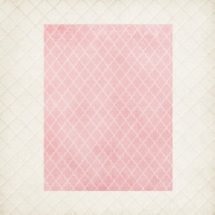 Lámina Papel de cuadernillo para diamantes rosas