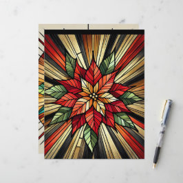 Lámina Papel de cuadernillo para el festival de vidrio ma