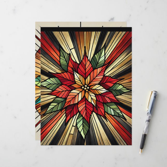 Lámina Papel de cuadernillo para el festival de vidrio ma (Anverso/Reverso In Situ)