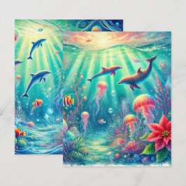 Lámina Papel de cuadernillo para el fondo marino de Poins