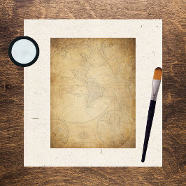 Lámina Papel de cuadernillo para mapas de cosecha