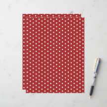 Papel de cuadernillo rojo festivo del patrón de pu