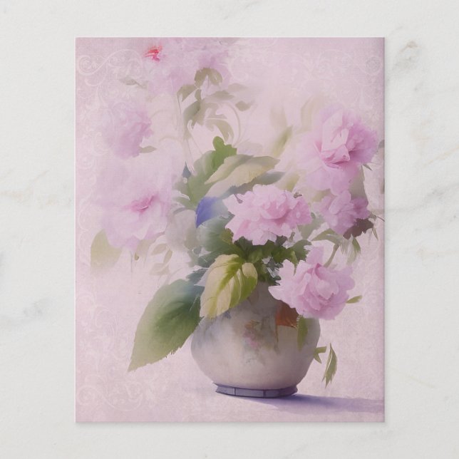 Lámina Papel de cuadernillo rosado (Anverso)