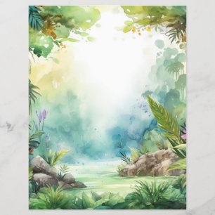 Lámina Papel de cuaderno de análisis de aventuras de la j