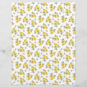 Lámina Papel de cuaderno de arte amarillo Rosebud