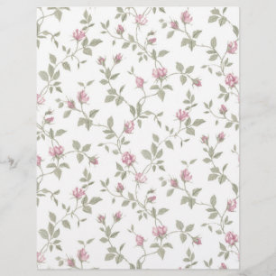 Lámina Papel de cuaderno de arte y arte de rosebud
