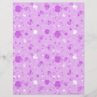 Lámina Papel de cuaderno de caramelo morado