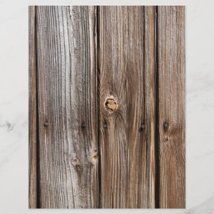 Lámina Papel de cuaderno de chispas de madera de madera d