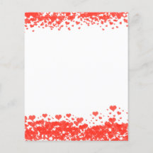Papel de cuaderno de El día de San Valentín del co