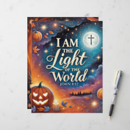 Lámina Papel de cuaderno de guiones de Halloween cristian