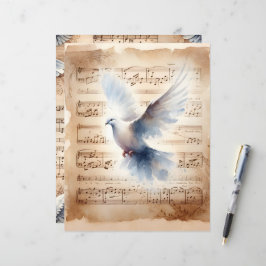 Lámina Papel de cuaderno de guiones para palas de cocina 