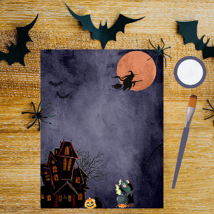 Lámina Papel de cuaderno de halloween