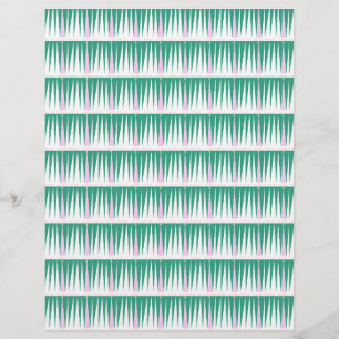 Lámina Papel de cuaderno de Ilustracion de árbol de Navid