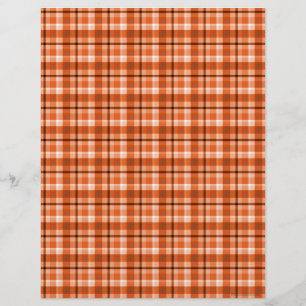Lámina Papel de cuaderno de naranja
