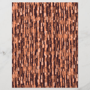 Lámina Papel de cuaderno de naranja