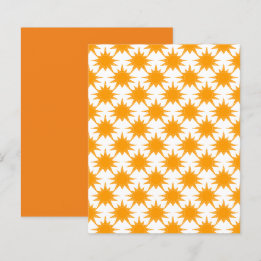 Lámina Papel de cuaderno de naranja amarillo y soleado